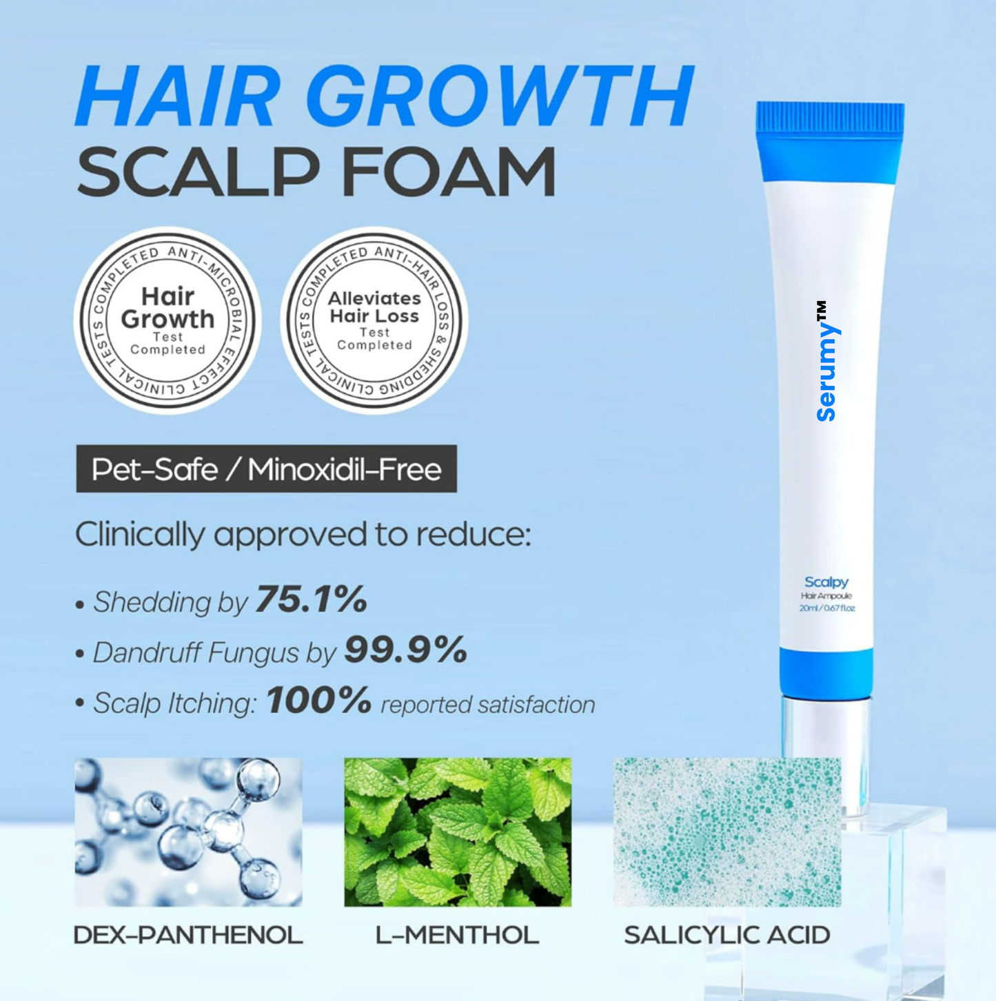 Serumy™ Scalpy - The Hair Growth Serum